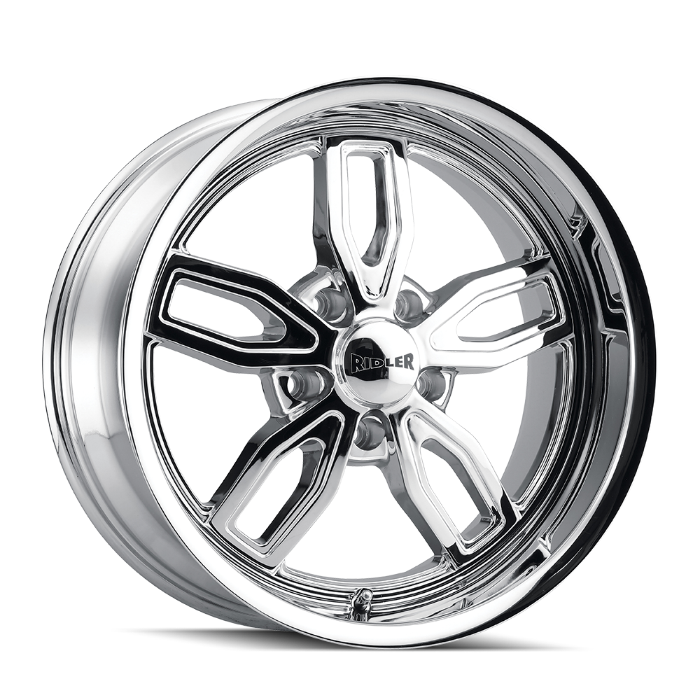 Ridler 608 20x8.5 5x114.3 0 72.62 Chrome