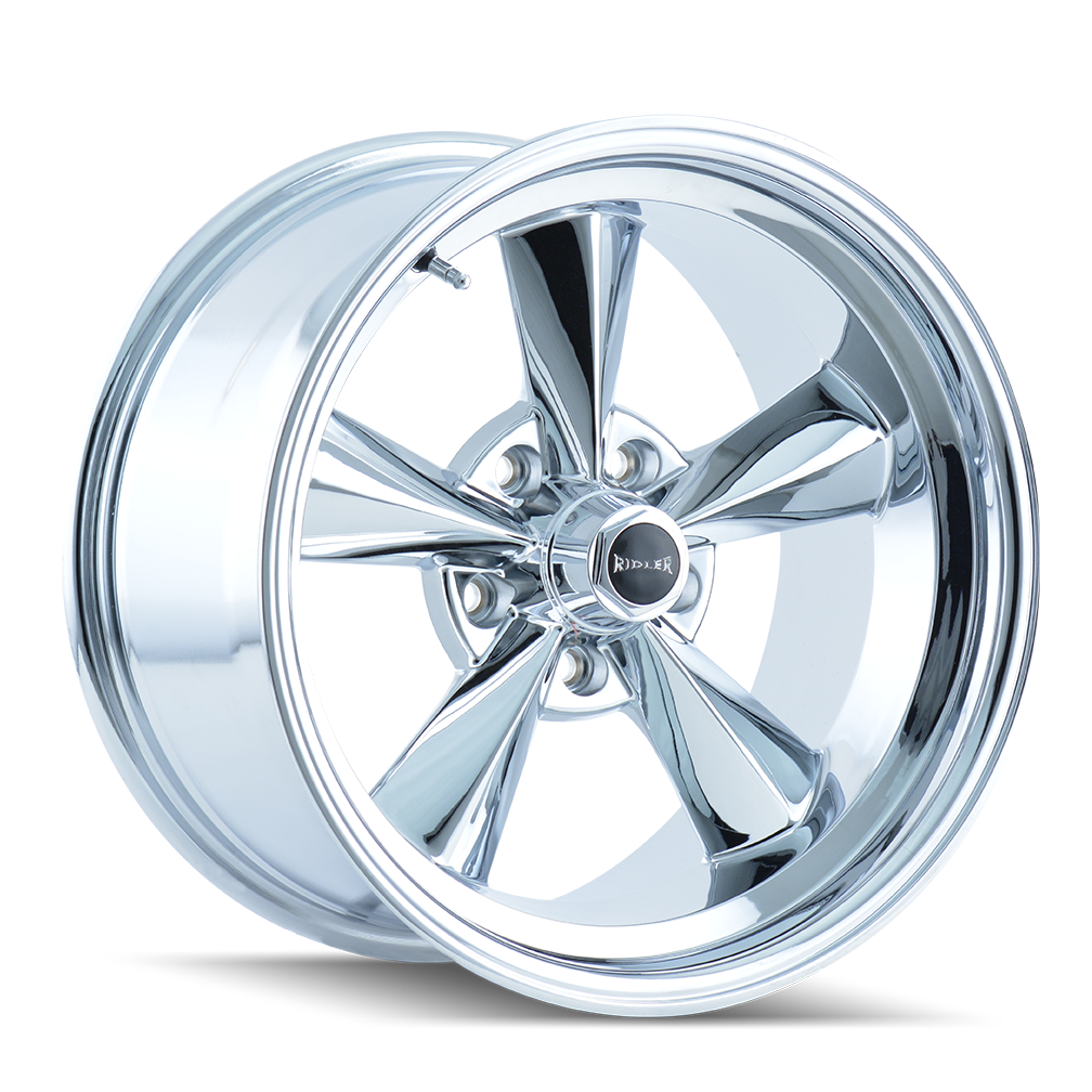 RIDLER 675 15x7 5x120.65  0 83.82 CHROME - TheWheelShop.ca
