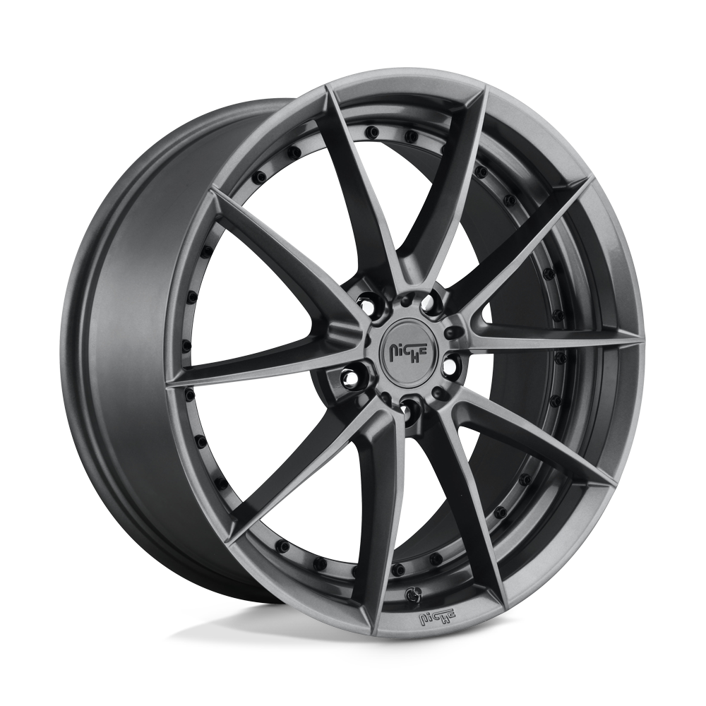 Niche 1PC M197 Sector 20x10.5 5x112 40 66.56 Gloss Anthracite