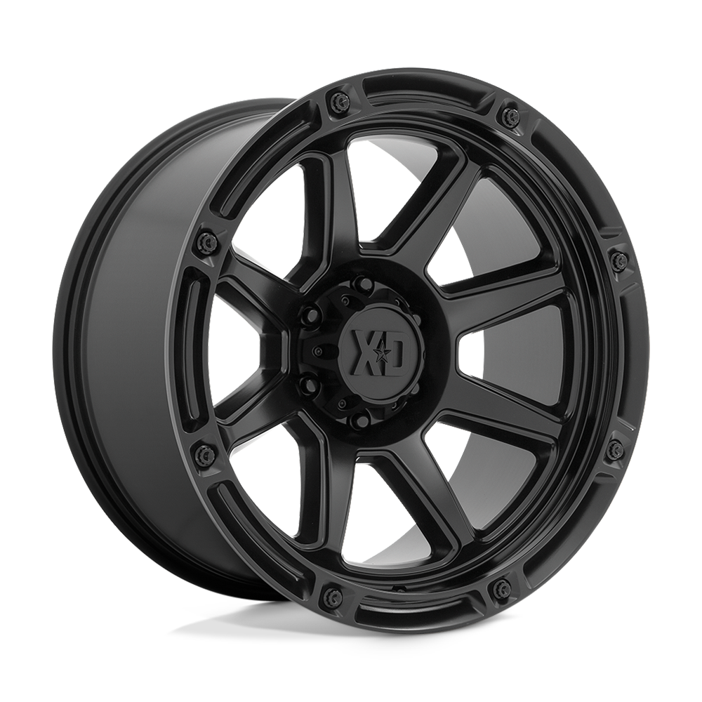 XD WHEELS XD863 20X10 5X127 -18 71.5 SATIN BLACK