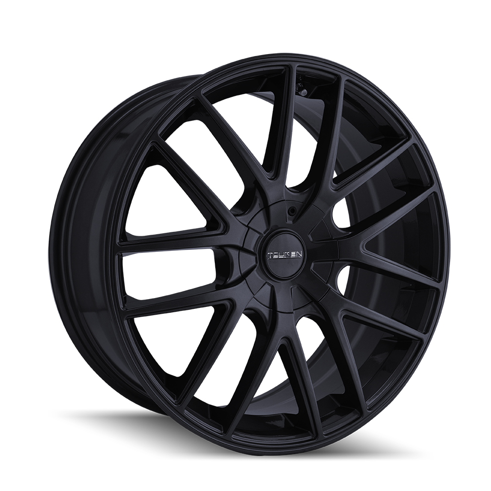 TOUREN TR60 3260 20x8.5 5x108 5x114.3 40 72.62 FULL MATTE BLACK - TheWheelShop.ca