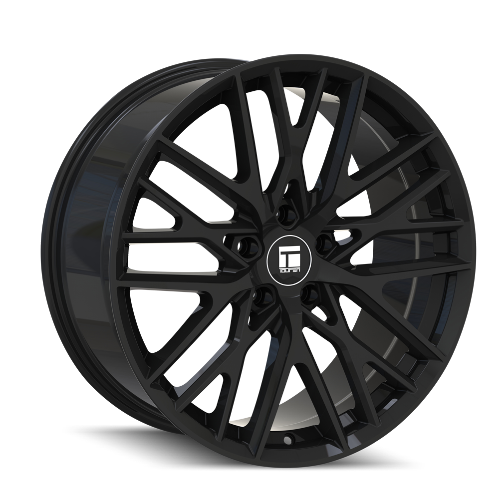 TOUREN TR91 3291 20x10.5 5x112  40 66.56 GLOSS BLACK - TheWheelShop.ca