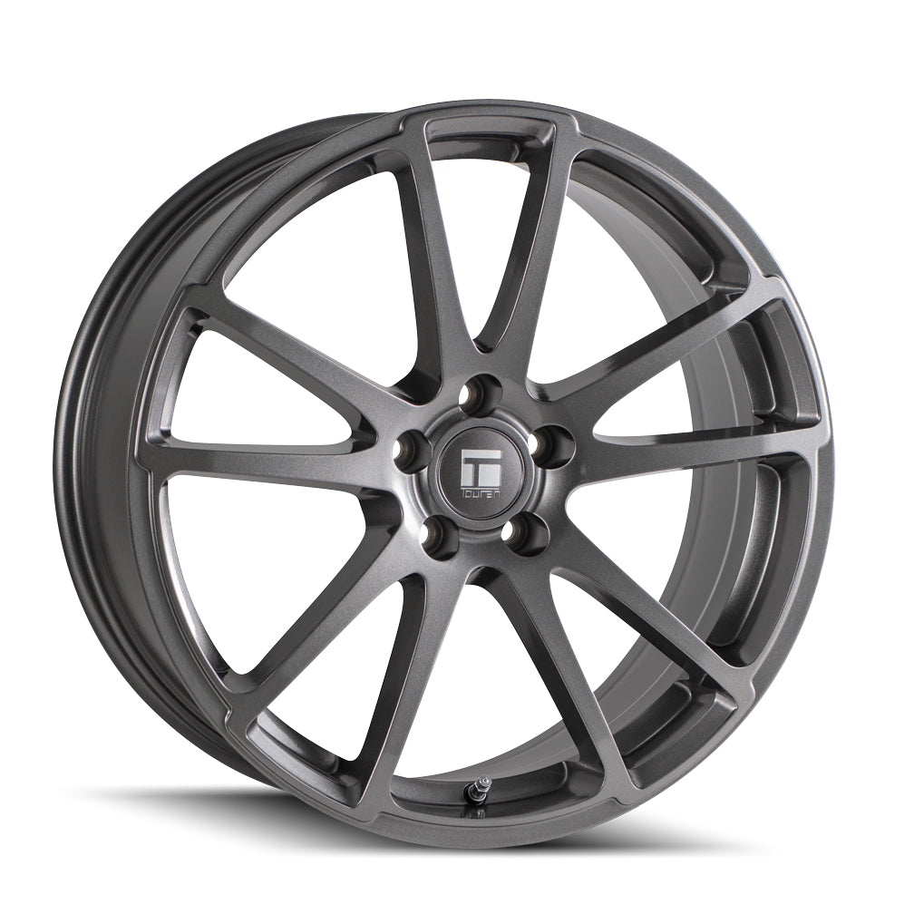 TOUREN TF03 3503 17x7.5 5x114.3  40 72.6 MATTE BLACK - TheWheelShop.ca