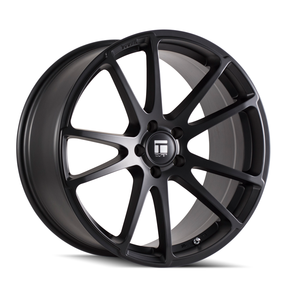 TOUREN TF03 3503 18x8 5x114.3  40 72.6 MATTE BLACK - TheWheelShop.ca