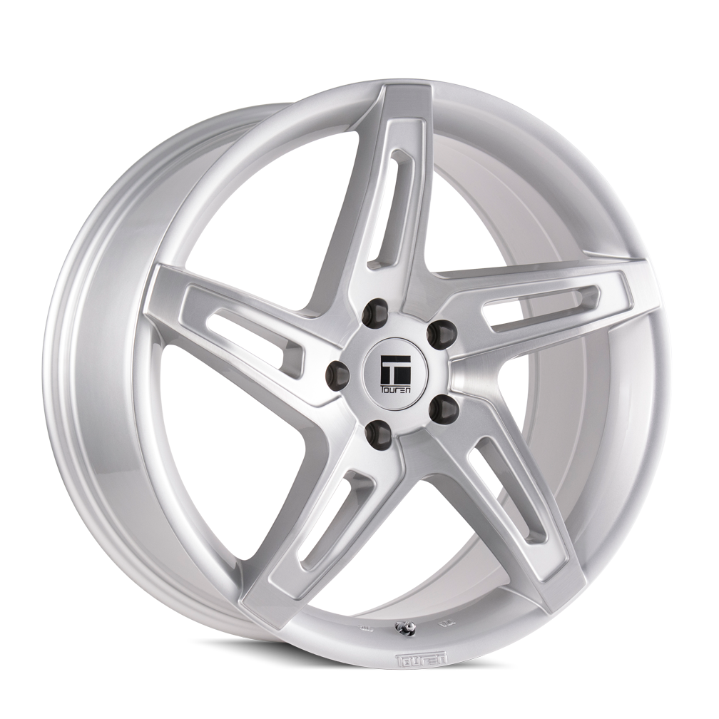 TOUREN TF04 3504 20x10 5x112  40 66.56 BRUSHED SILVER - TheWheelShop.ca