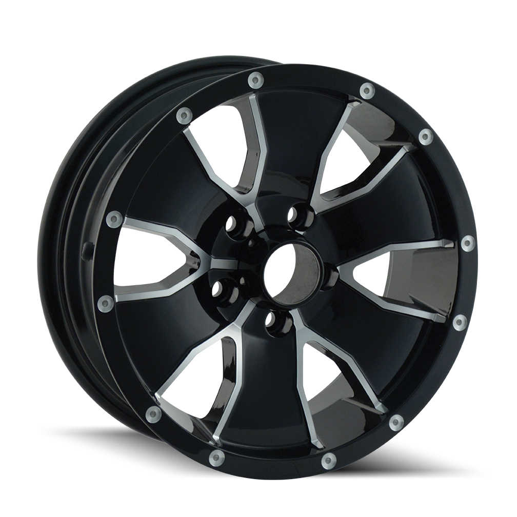 Ion Trailer Type 14 15x6 6x139.7 0 108 Gloss Black Machined