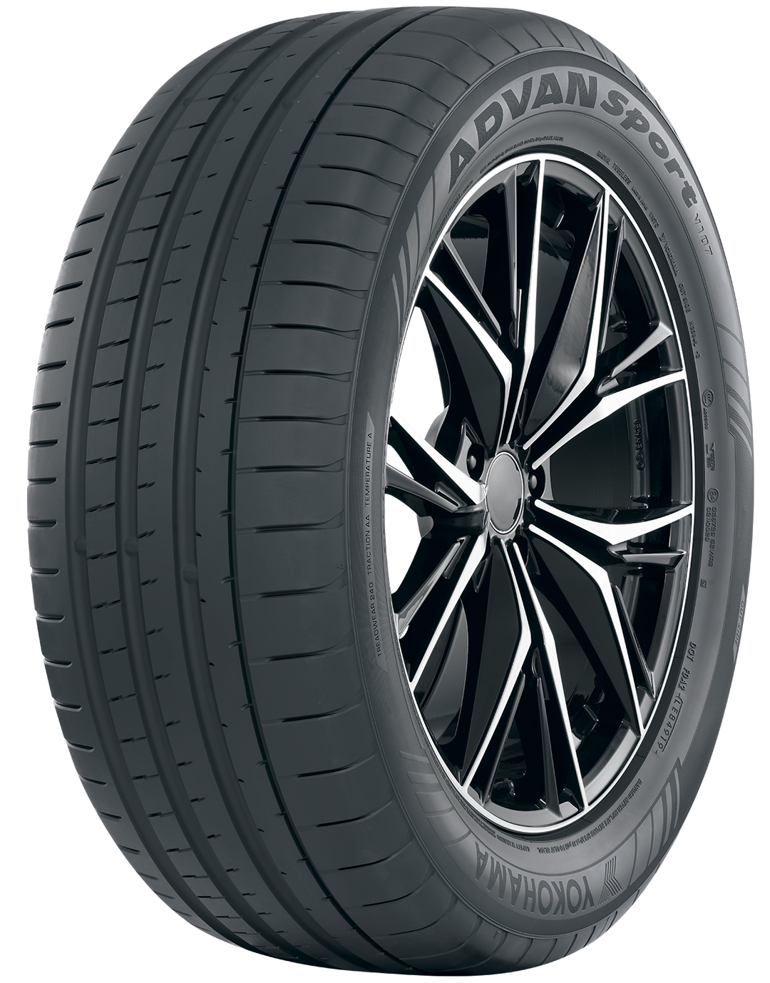 Yokohama ADVAN SPORT V107 265/35R20 99Y XL Summer Tire
