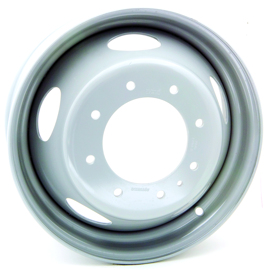 RT STEEL DUALLY WHEEL 19.5X6 8X225 136 170.1 GREY