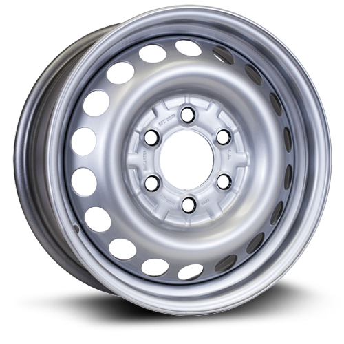 RT STEEL WHEEL 16X6.5 6X130 52 84 GREY - TheWheelShop.ca