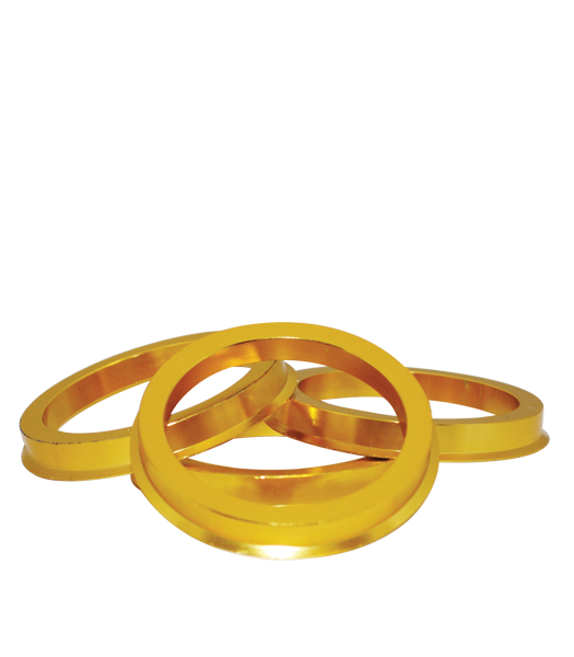Aluminum Hub Centric Rings OD 73.1mm | ID 70.3mm - Set of 4