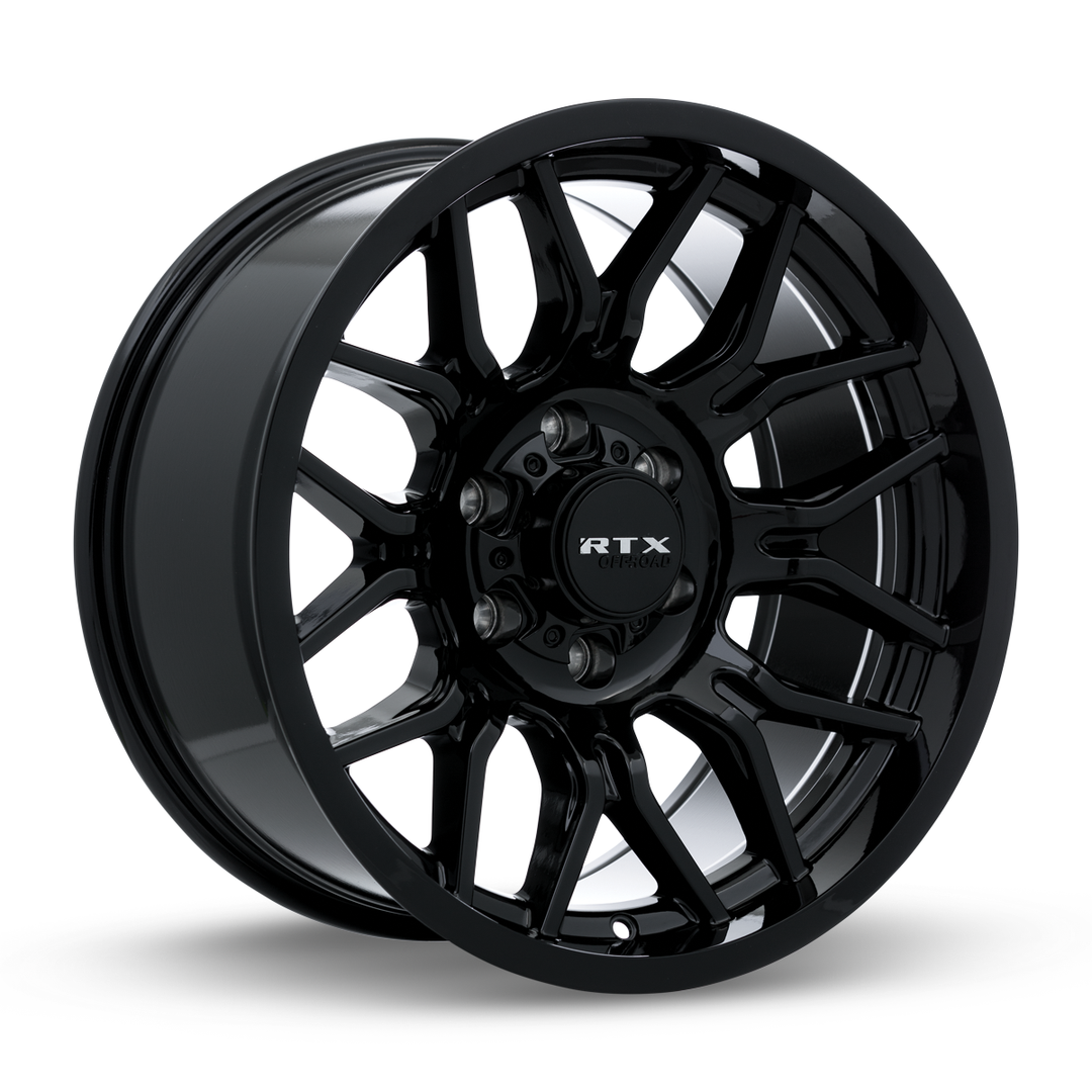 RTX Offroad Claw 20x10 8x180 -18 125 Gloss Black