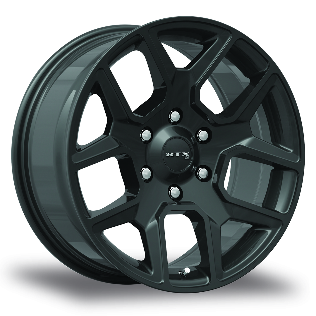 RTX DALLAS 20X9 6X139.7 18 78.1 SATIN BLACK - TheWheelShop.ca