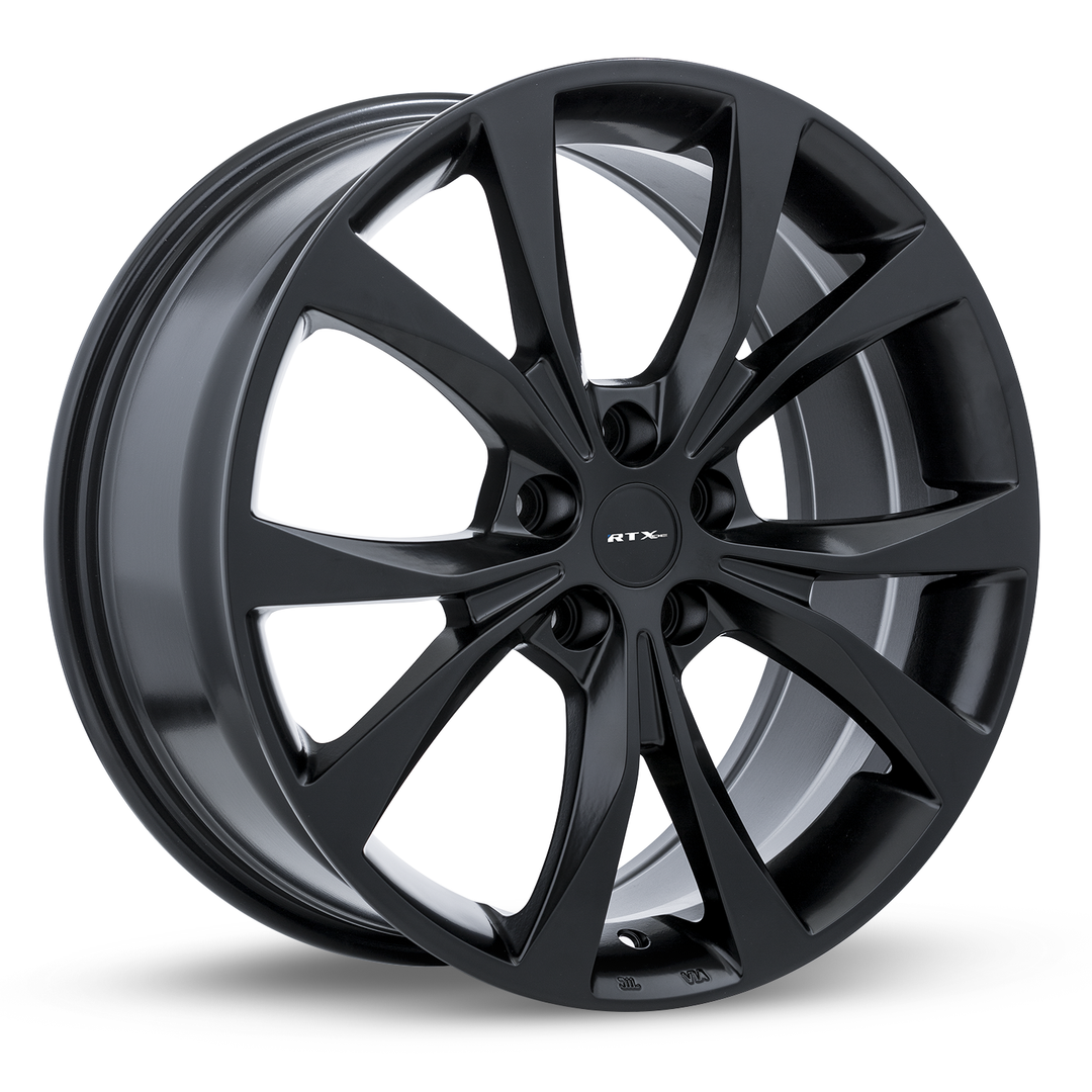 RTX OE Flint 20x8.5 5x108 40 63.4 Satin Black