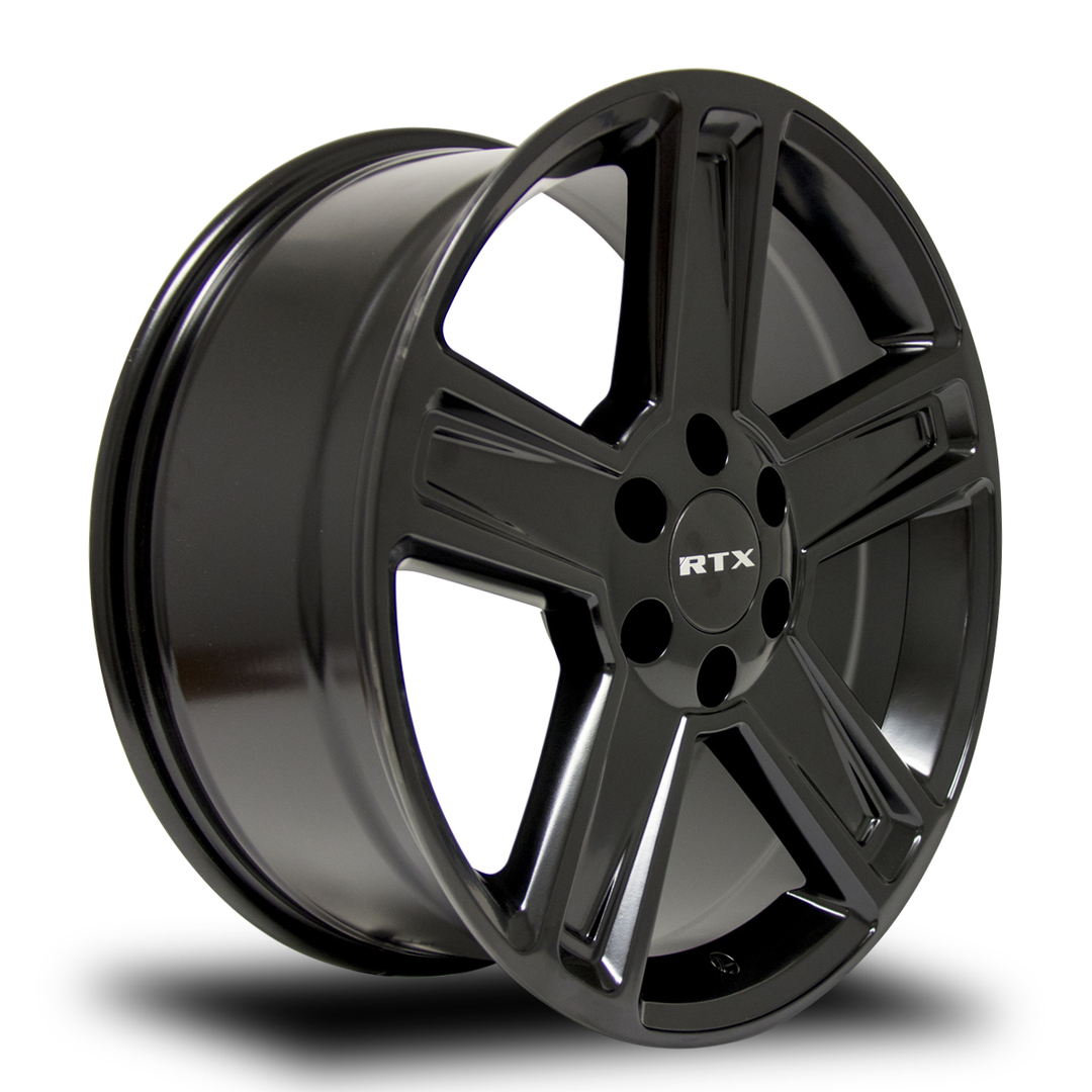 RTX GLACIER 20X8.5 6X120 35 67.1 SATIN BLACK - TheWheelShop.ca