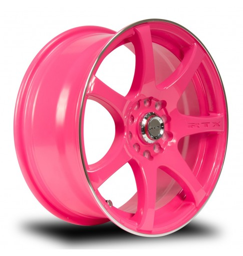 RTX INK 16X7 5X105 / 5X114.3 42 73.1 DIVA (PINK MACHINED) - TheWheelShop.ca