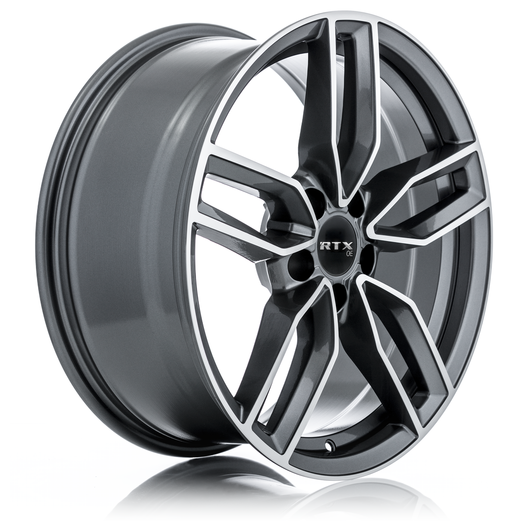 RTX KEMPTEN 19X8 5X112 35 66.6 SATIN BLACK - TheWheelShop.ca
