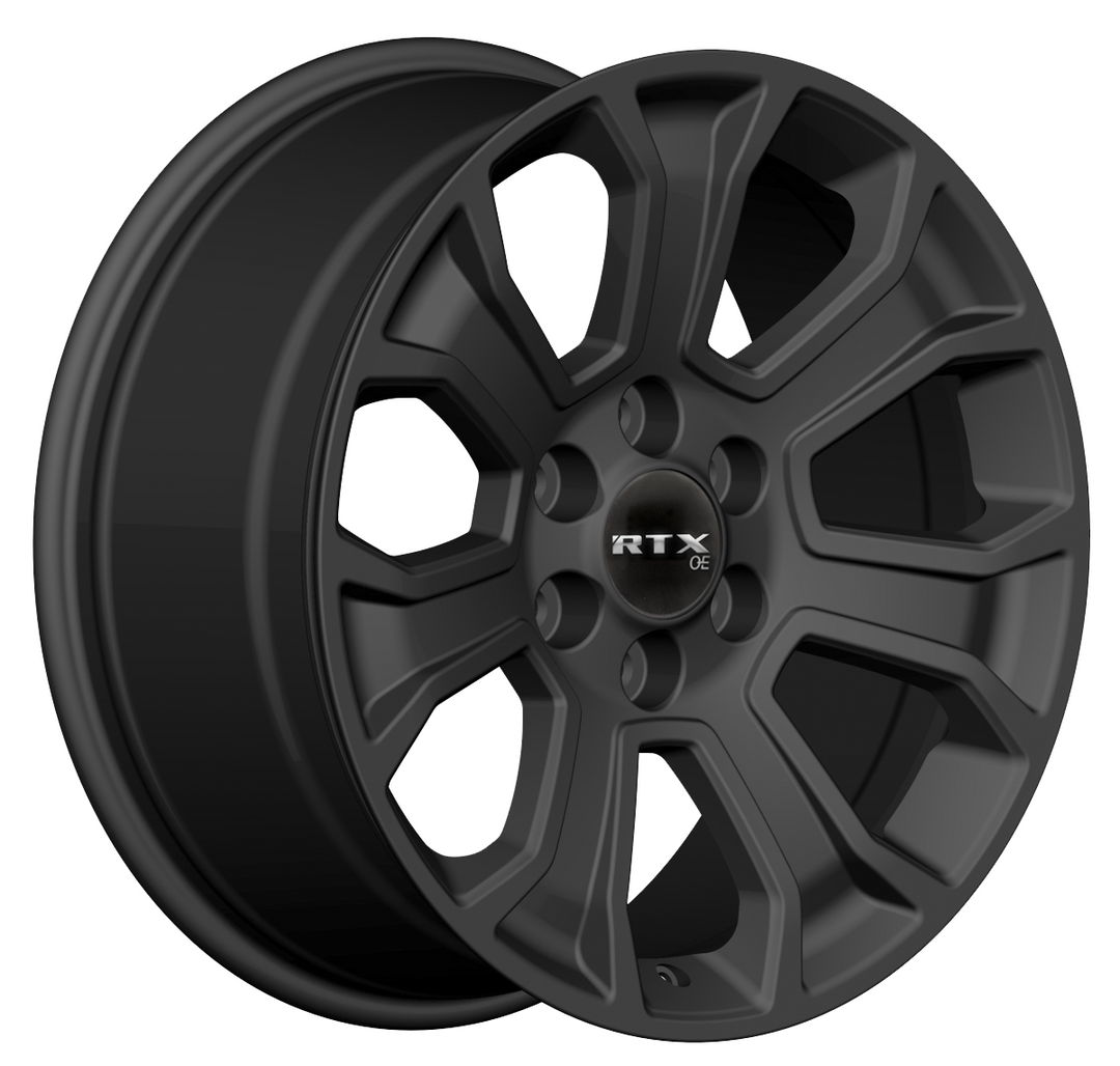 RTX NOVI 20X9 6X139.7 30 78.1 SATIN BLACK - TheWheelShop.ca