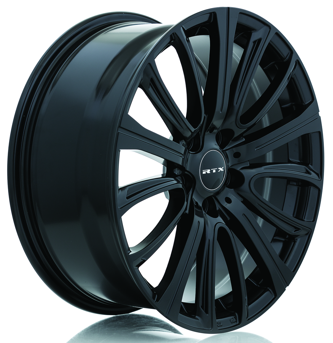 RTX NETWORK 20X8.5 5X114.3 38 73.1 SATIN BLACK - TheWheelShop.ca