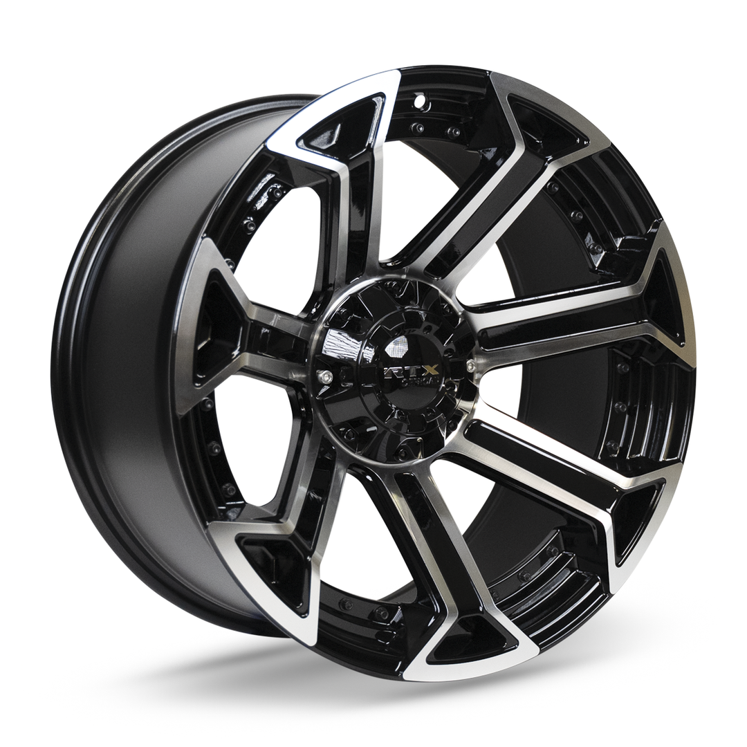 RTX PEAK 20X9 6X135 / 6X139.7 0 87.1 GLOSS BLACK MACHINED