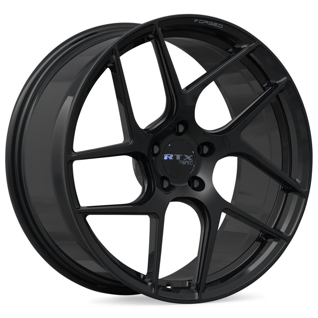 RTX R-Spec Forged RS07F 20x8 5x108 45 63.4 Gloss Black