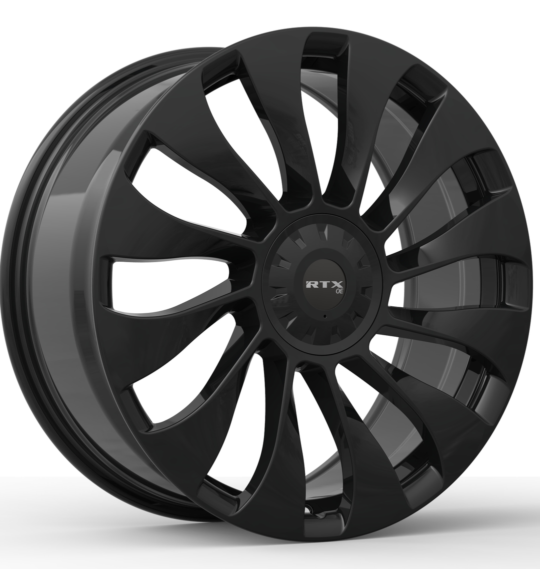 RTX Oe Ts-02 19x8.5 5x114.3 35 64.1 Satin Black – The Wheel Shop CA INC