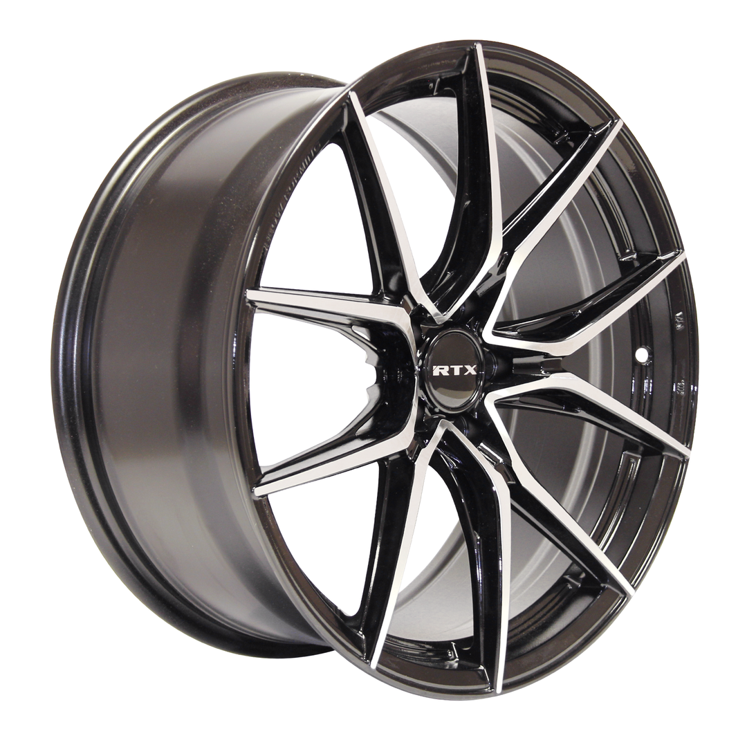 RTX SLICK 16X7 5X114.3 40 73.1 BLACK MACHINED