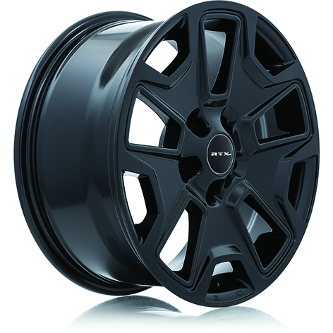RTX SUMMIT 17X8 5X110 35 65.1 SATIN BLACK - TheWheelShop.ca