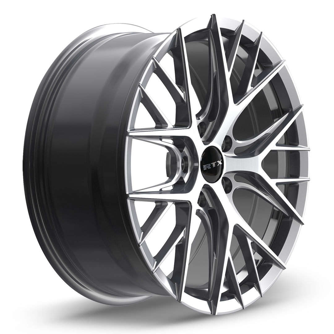 RTX VALKYRIE 17X7.5 5X114.3 40 73.1 LITE GUNMETAL MACHINED