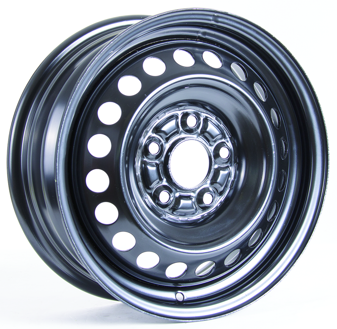 RT STEEL WHEEL 15X6 5X114.3 45 64.1 BLACK - TheWheelShop.ca
