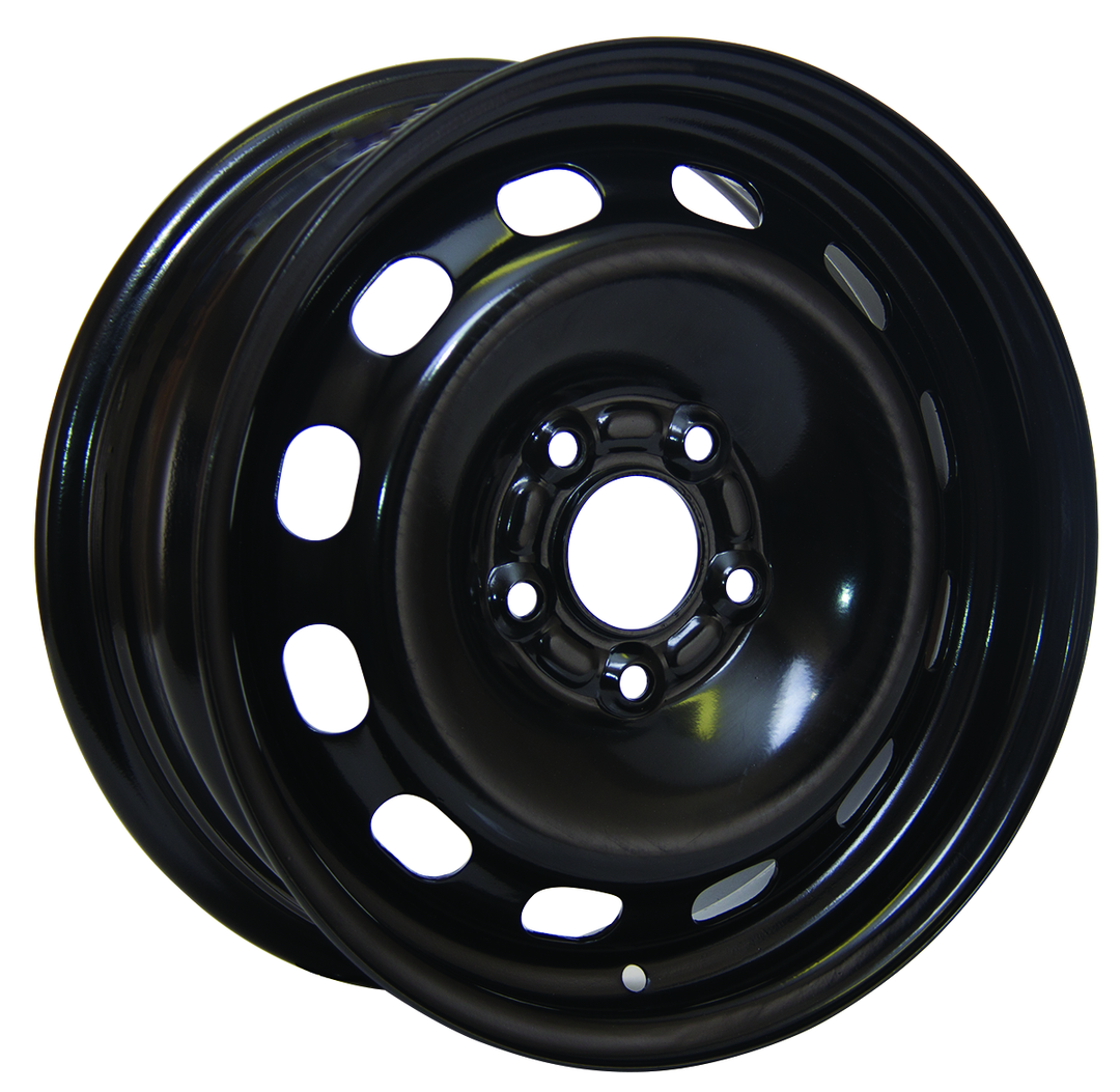 RT STEEL WHEEL 15X6 5X108 42 63.4 BLACK - TheWheelShop.ca