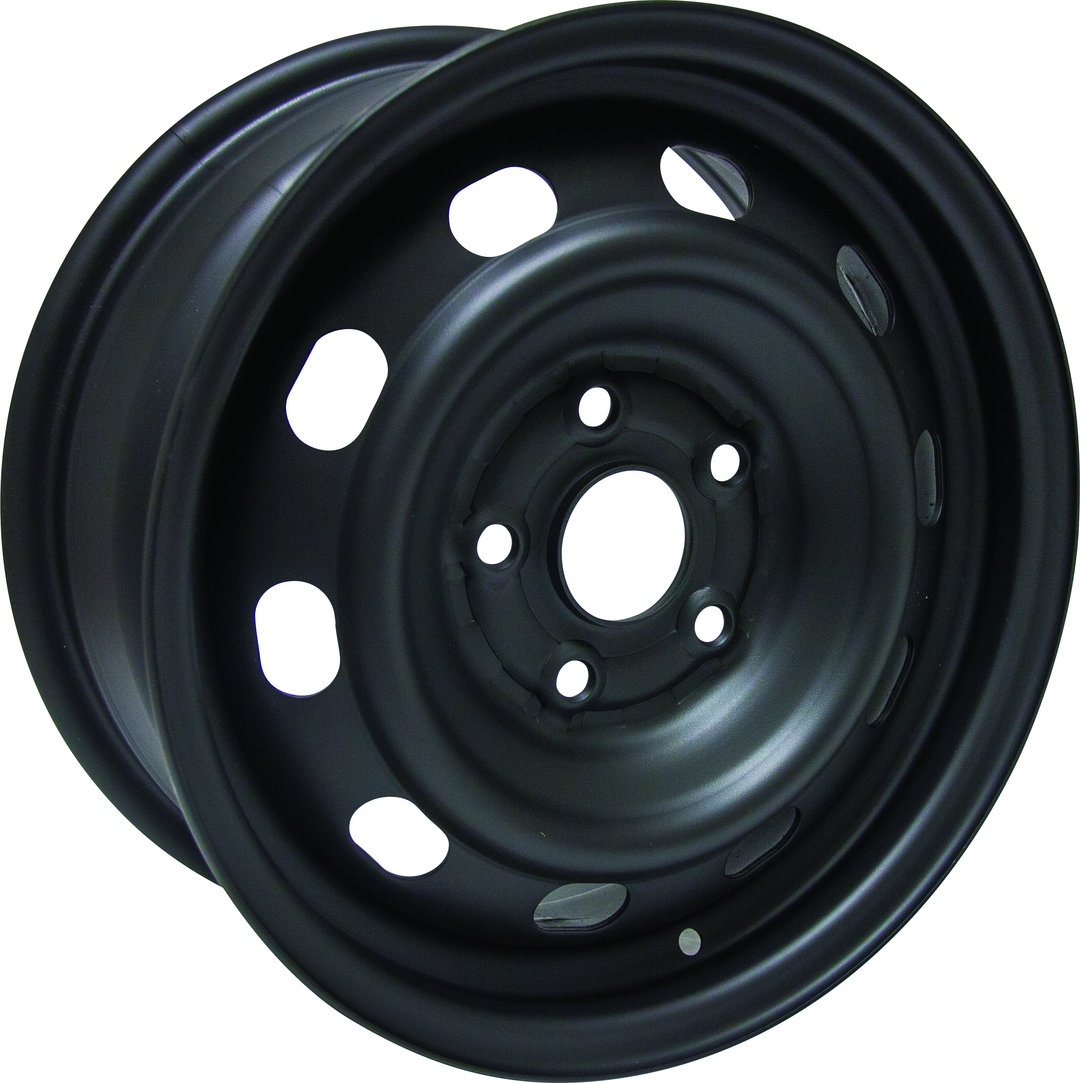 RT STEEL WHEEL 15X6.5 5X114.3 45 60.1 BLACK - TheWheelShop.ca