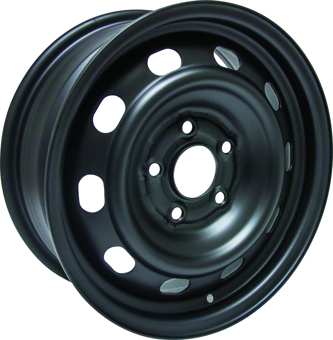 RT STEEL WHEEL 15X6 5X114.3 40 66.1 BLACK - TheWheelShop.ca