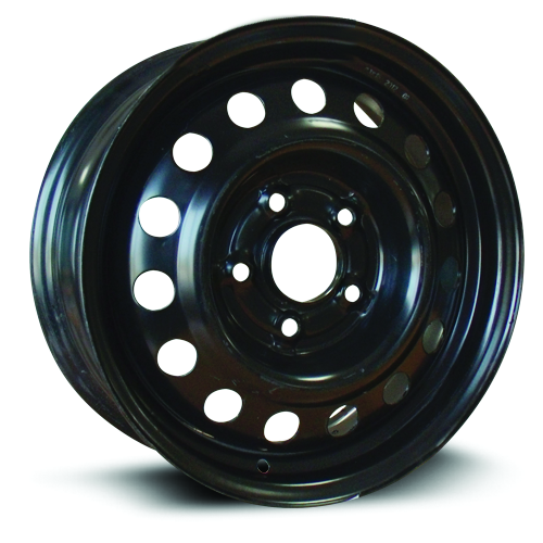 RT STEEL WHEEL 15X6 5X114.3 45 67.1 BLACK - TheWheelShop.ca