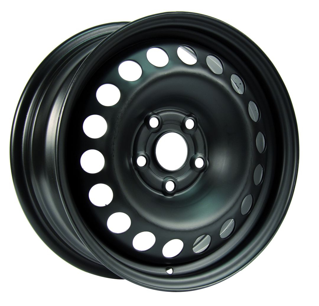 RT STEEL WHEEL 15X6.5 5X105 39 56.6 BLACK - TheWheelShop.ca