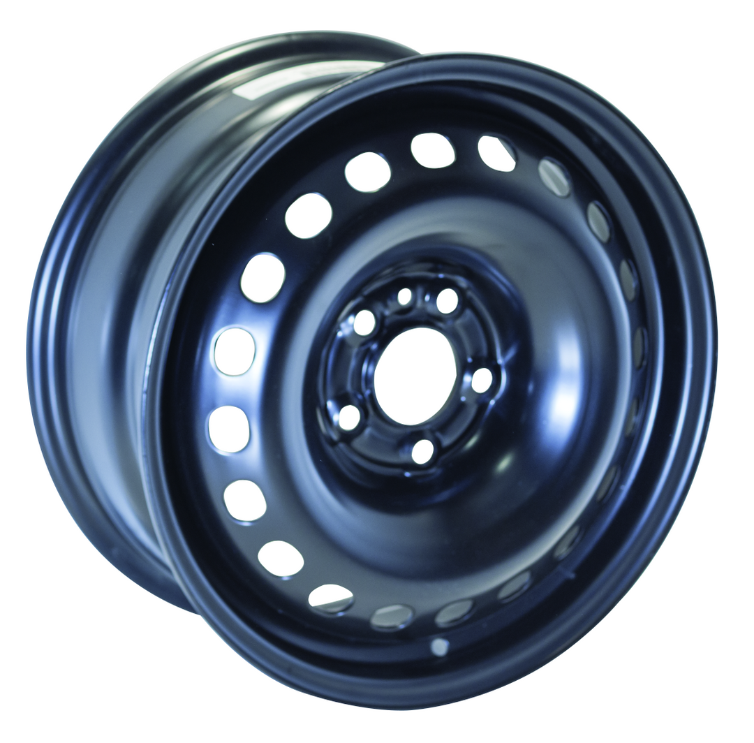 RT STEEL WHEEL 16X7 5X110 39 65.1 BLACK - TheWheelShop.ca