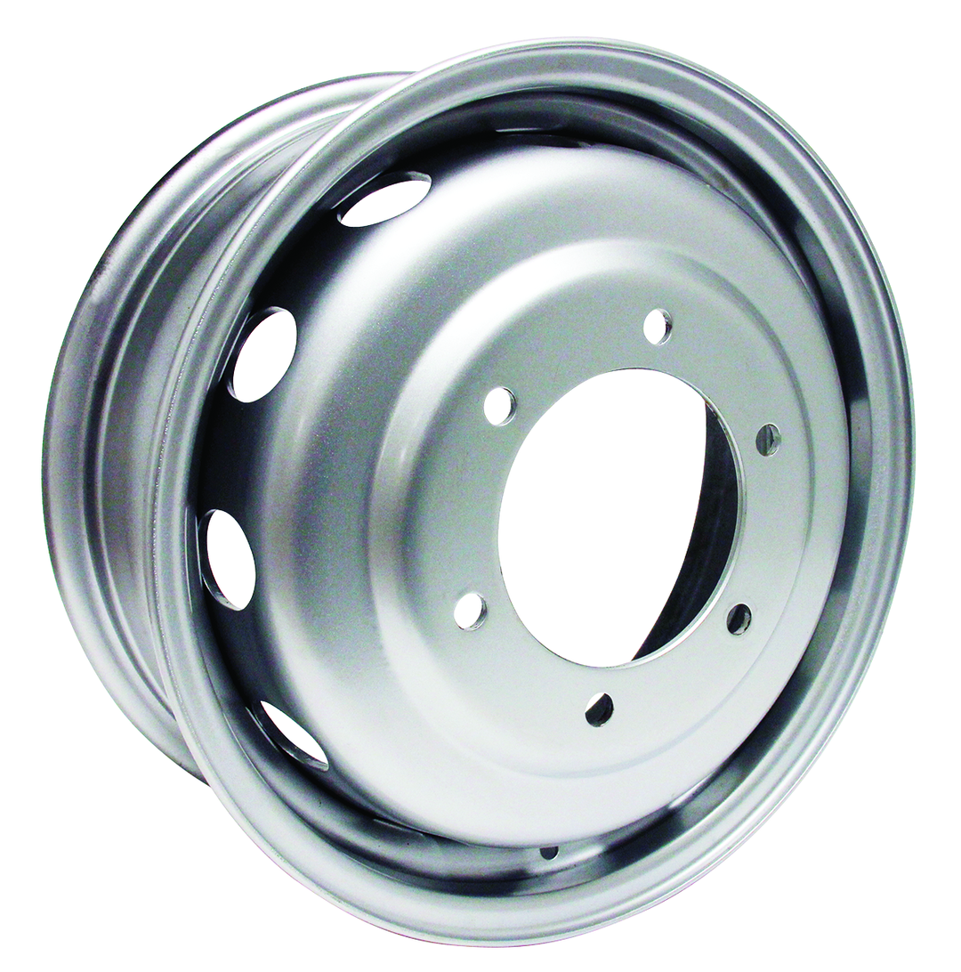 RT STEEL WHEEL 16X6 6X180 109 136 GREY - TheWheelShop.ca