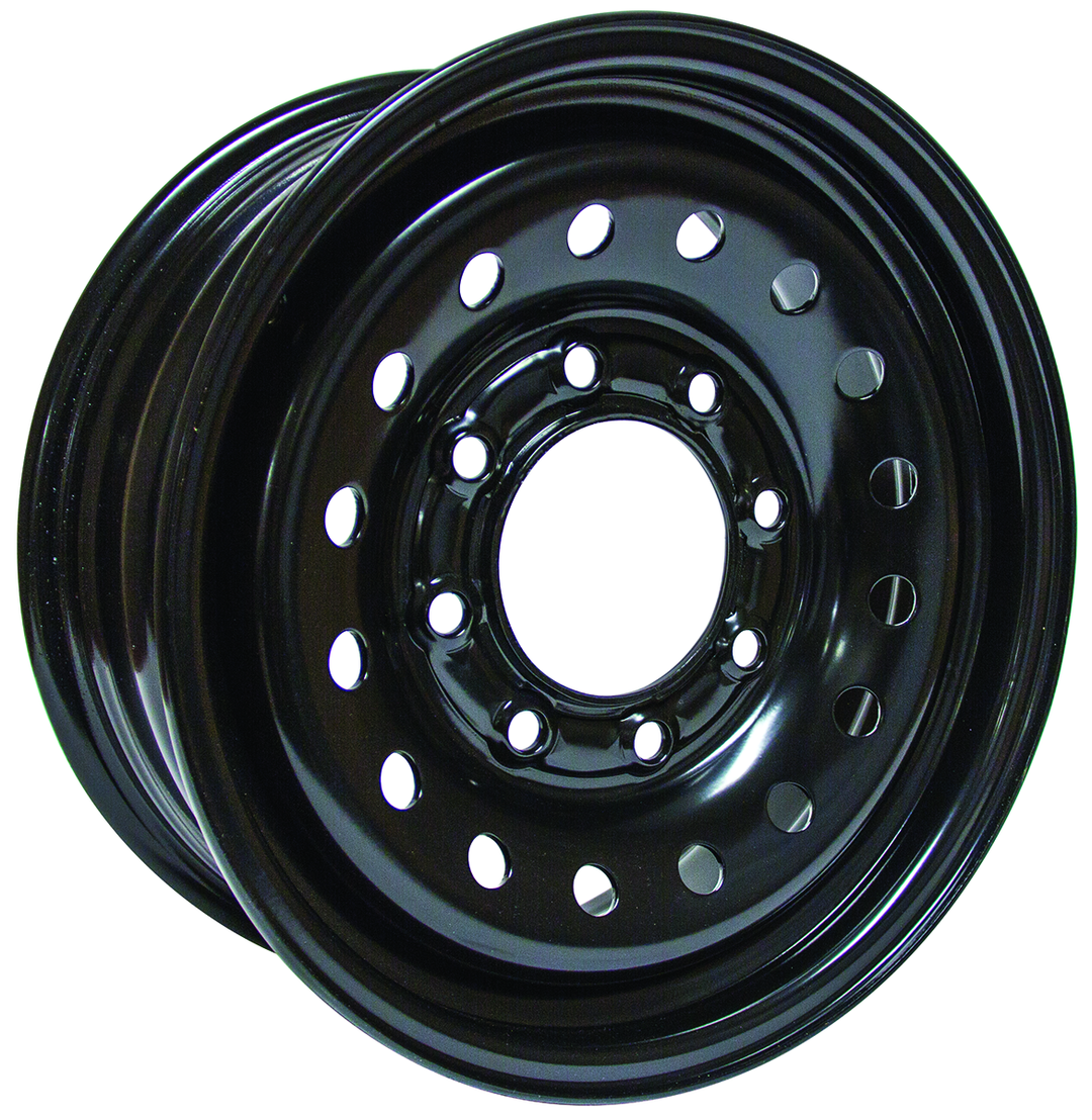 RT STEEL WHEEL 16X6.5 8X165.1 28 117 BLACK - TheWheelShop.ca