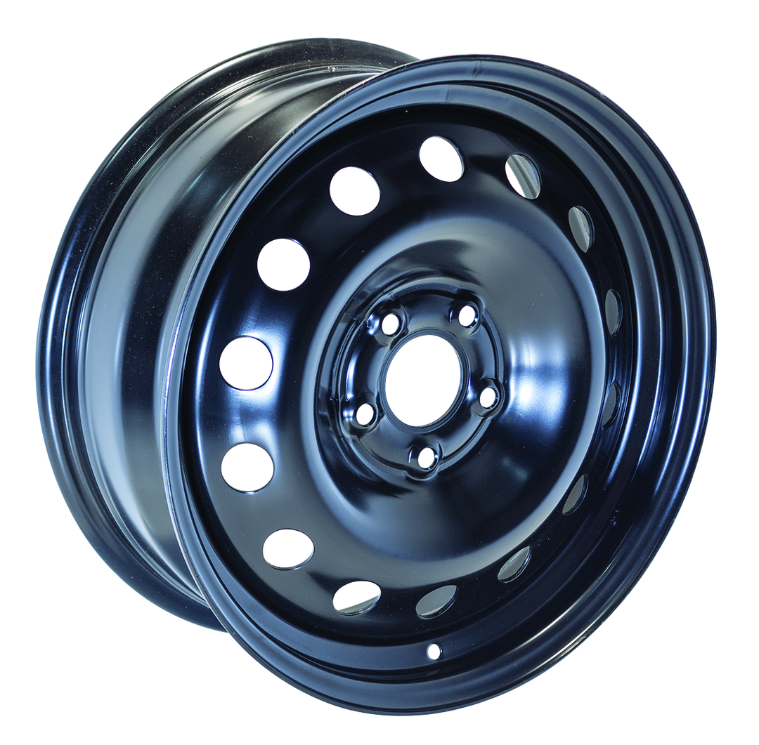 RT STEEL WHEEL 17X7 5X112 45 66.6 BLACK - TheWheelShop.ca