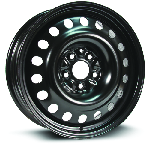 RT STEEL WHEEL 17X7 5X114.3 40 64.1 BLACK - TheWheelShop.ca