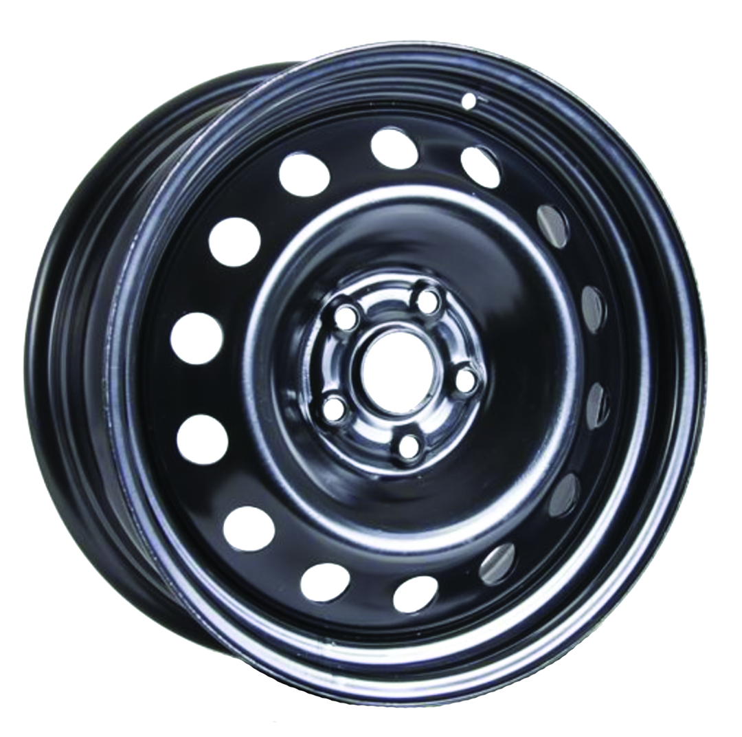 RT STEEL WHEEL 17X7 5X112 50 57.1 BLACK - TheWheelShop.ca