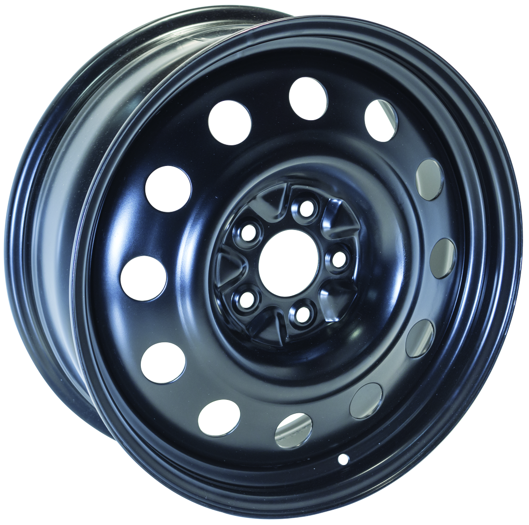 RT STEEL WHEEL 18X7 5X114.3 40 67.1 BLACK - TheWheelShop.ca