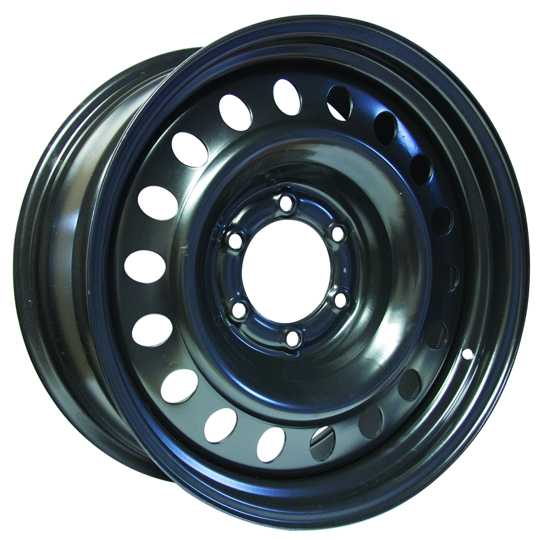 RT STEEL WHEEL 18X8 6X139.7 25 106.1 BLACK - TheWheelShop.ca
