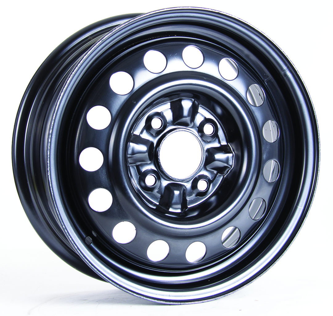 RT STEEL WHEEL 15X6 4X114.3 45 67.1 BLACK - TheWheelShop.ca