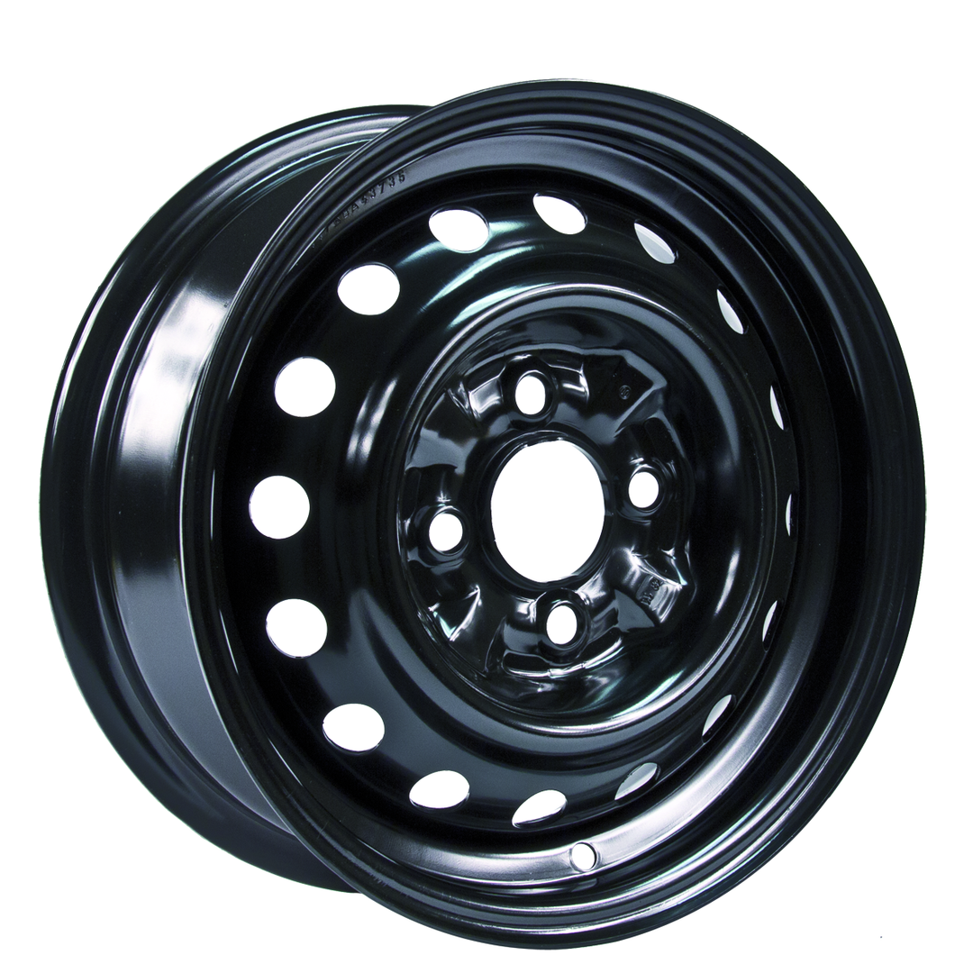 RT STEEL WHEEL 13X5 4X100 40 59.1 BLACK - TheWheelShop.ca