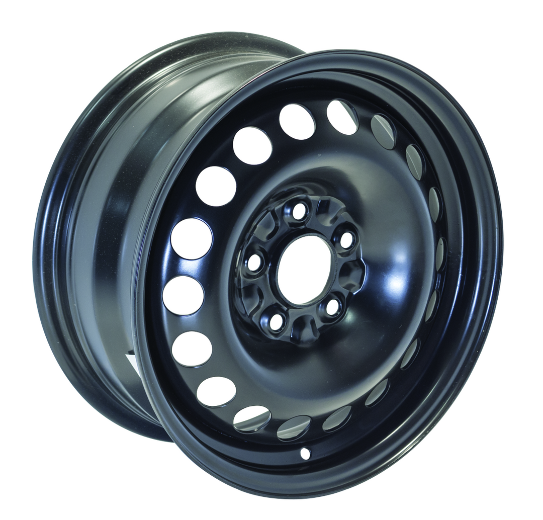 RT STEEL WHEEL 15X6.5 5X110 40 65.1 BLACK - TheWheelShop.ca