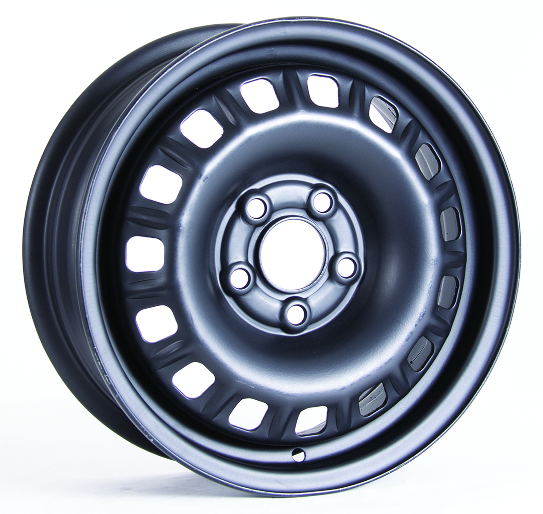 RT STEEL WHEEL 14X5.5 5X100 41 57.1 BLACK - TheWheelShop.ca