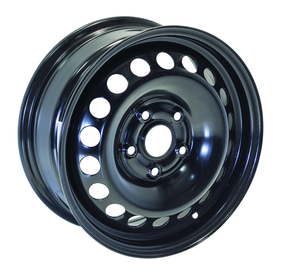 RT STEEL WHEEL 15X6 5X112 47 57.1 BLACK - TheWheelShop.ca