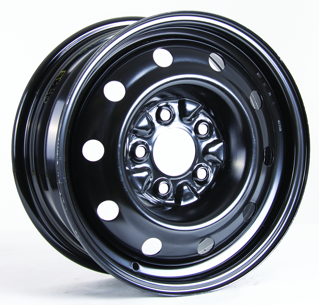 RT STEEL WHEEL 15X6.5 5X114.3 40 71.5 BLACK - TheWheelShop.ca