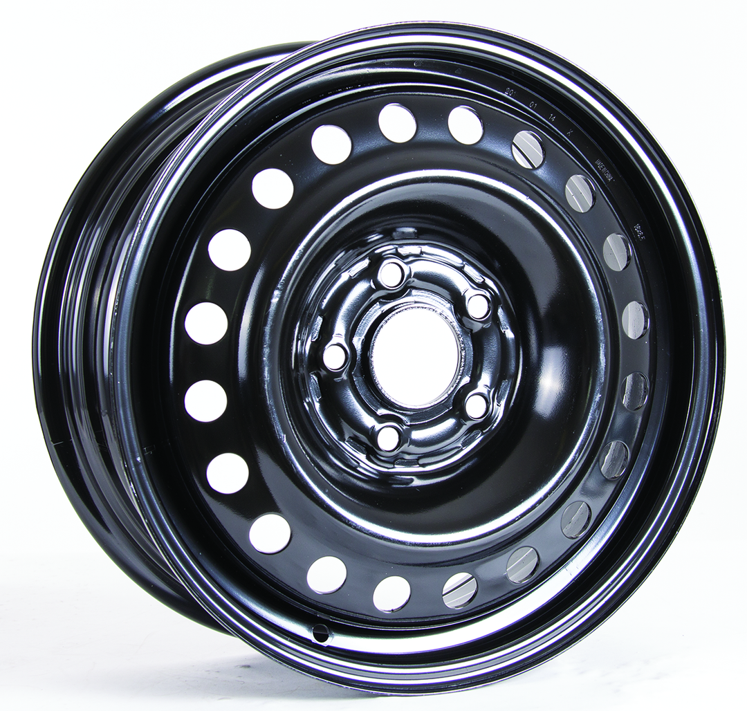 RT Steel Wheel 16x6.5 5x114.3 40 64.1 Black – The Wheel Shop