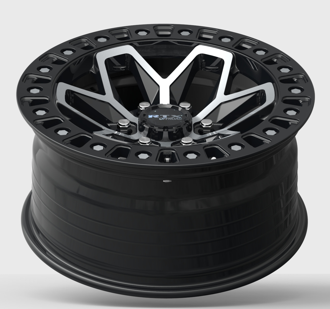 RTX ZION 20X9 6X139.7 0 106.1 BLACK MACHINED